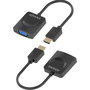 AISENS Conversor HDMI a SVGA A122-0947 Negro 15cm